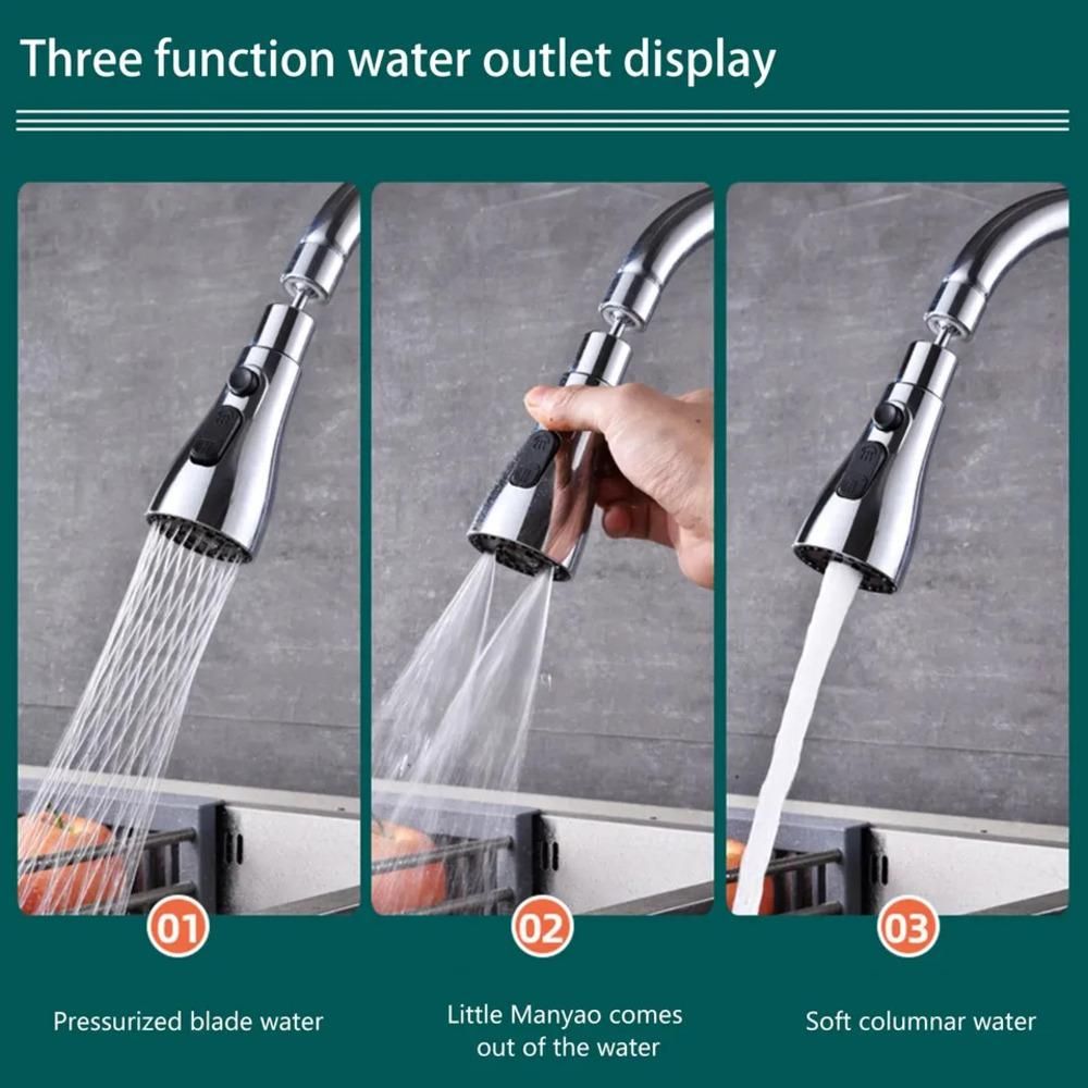 Fresh Wish Kitchen |3 Modes Kitchen Sink Faucet